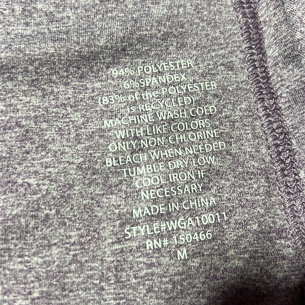 Purple market and spruce athleisure shirt size medium cowl neck - Picture 5 of 9